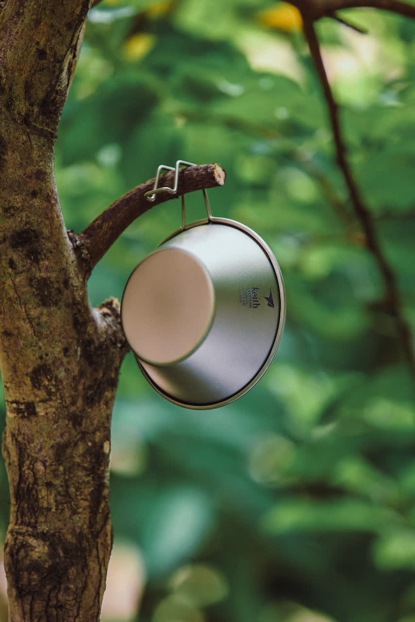 Bols de Camping en Titane